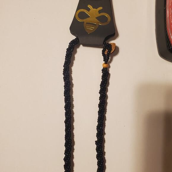 Necklace 17" and Earrings 2" set Red Corral Mother of pearl - Picture 5 of 6